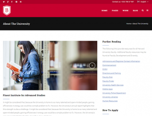 University education institute website