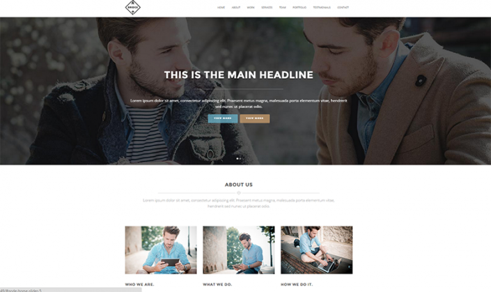 Startup website design and built for mobile and desktop wordpress website designers created this Startup website design and built for mobile and desktop