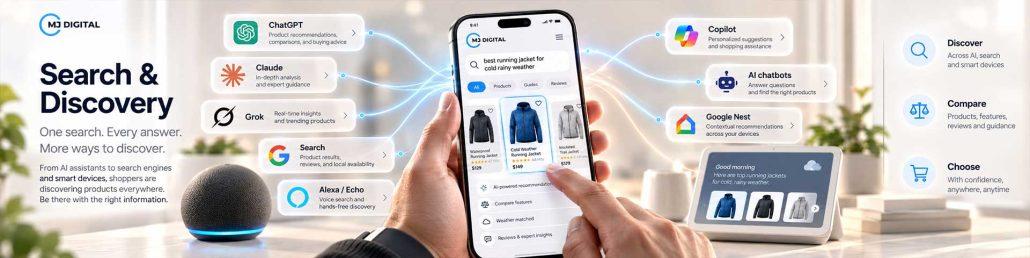 Search & Discovery in an AI Assistant World | Trust + SIgnals | MJ Digital